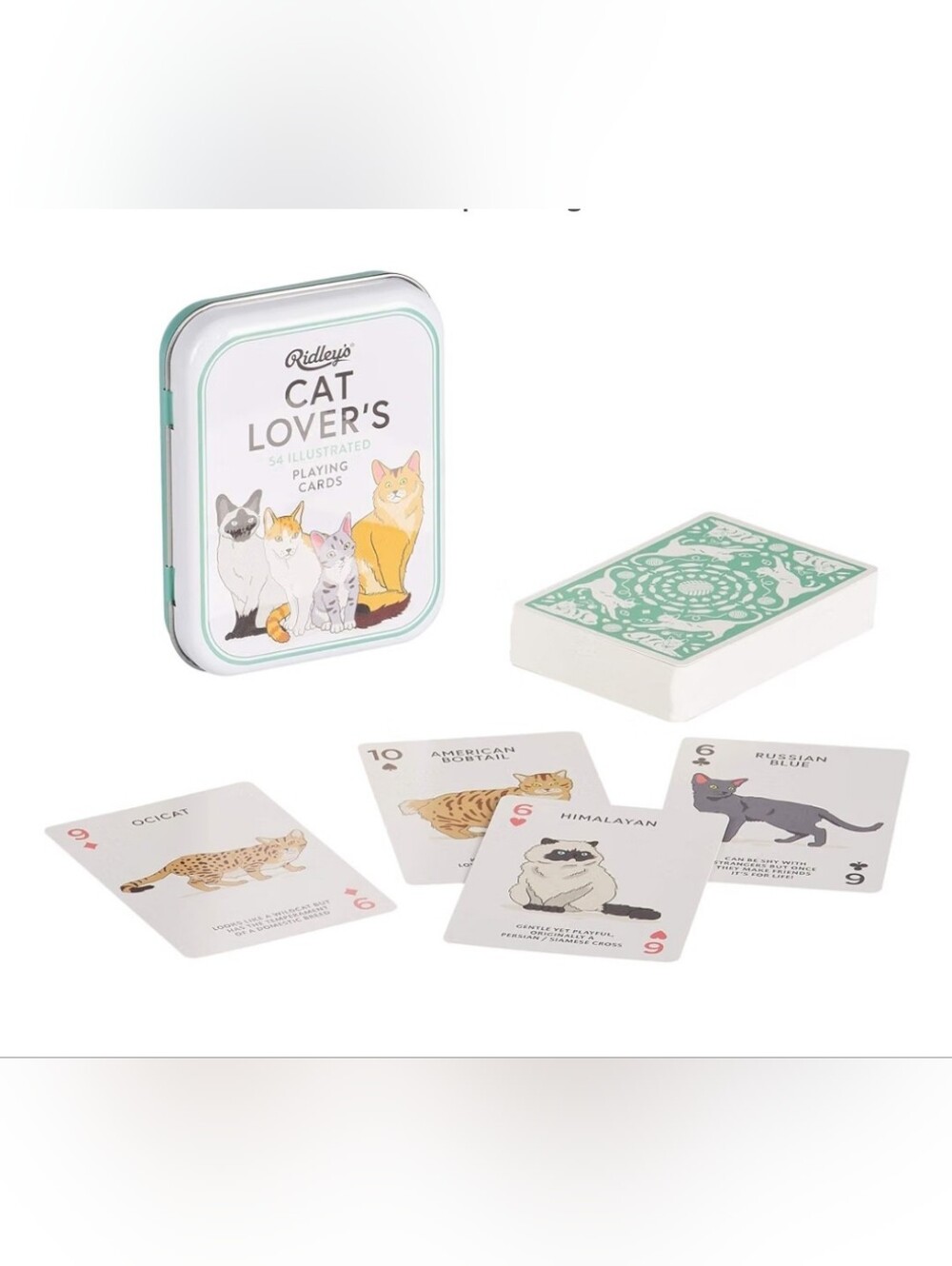 Ridley's Cat Lovers Playing Cards